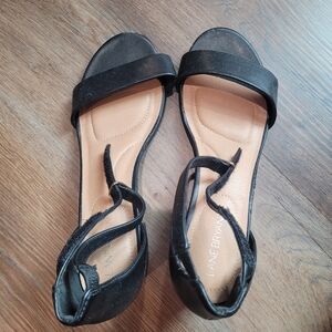 Lane Bryant Black Women's Wide Block Heel